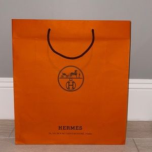 Large Hermès Shopping Bag - authentic